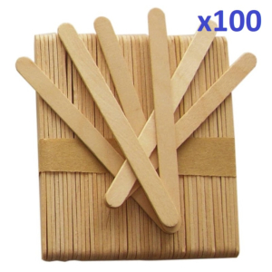 Spatules jetables visage x100